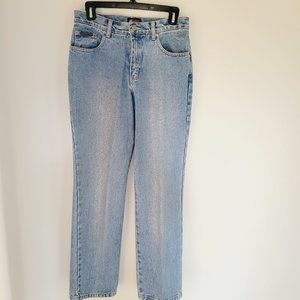 NY JEANS, New York & Company, Vintage Ladies Jeans.  Sparkly Front.  Size 6.